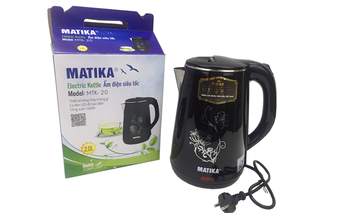 Ấm siêu tốc cao cấp Matika MTK-20