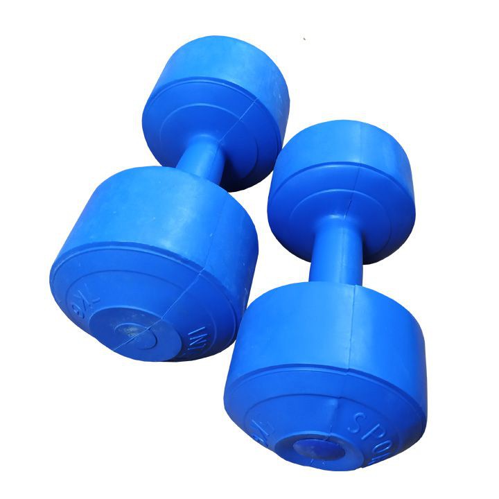 Tạ Tay Nhựa Xi Măng 2kg - 8kg Đặc Ruột Cao Cấp, Đã Nhồi Sẵn Chỉ Việc Tập, Hàng Sẵn Kho