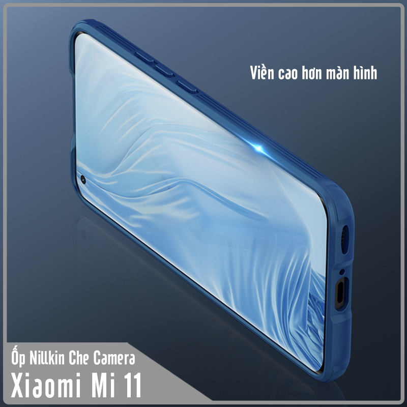 Ốp lưng Nillkin CamShield che camera cho Xiaomi Mi 11