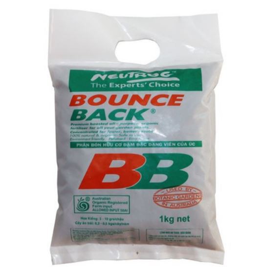 Bounce back 1kg phân hữu cơ tan chậm úc