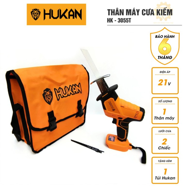 Bảng giá Thân máy cưa kiếm dùng pin Thương hiệu HUKAN HK-3055T sử dụng pin phổ thông
