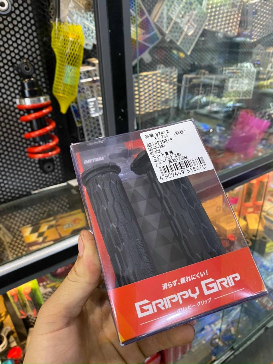 Bao tay daytona real sọc ô nhỏ