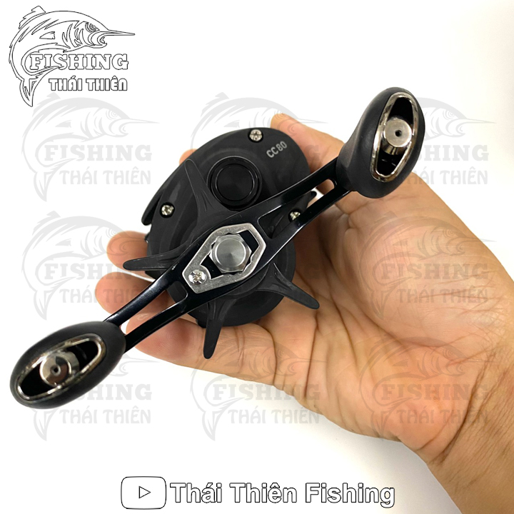Máy Câu Ngang Daiwa AIRD 80H/80HL New 2026 Chính Hãng, Magforce Chống Rối, 7.5:1, Drag 5kg