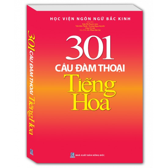 Sách - 301 Câu Đàm Thoại Tiếng Hoa - Mhbooks tặng bookmark