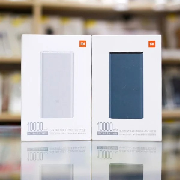 Sạc Pin dự phòng Xiaomi Gen 3 10.000 amh 18W - Sạc nhanh cổng Type-C- Thiết Kế Tinh Tế, vỏ kim loại sang trọng, Cổng sạc vào Micro USB & USB-C, chuẩn QC3.0 - Nhỏ Gọn - Bền Bỉ Tiện Lợi - Bảo Hành 12 Tháng.