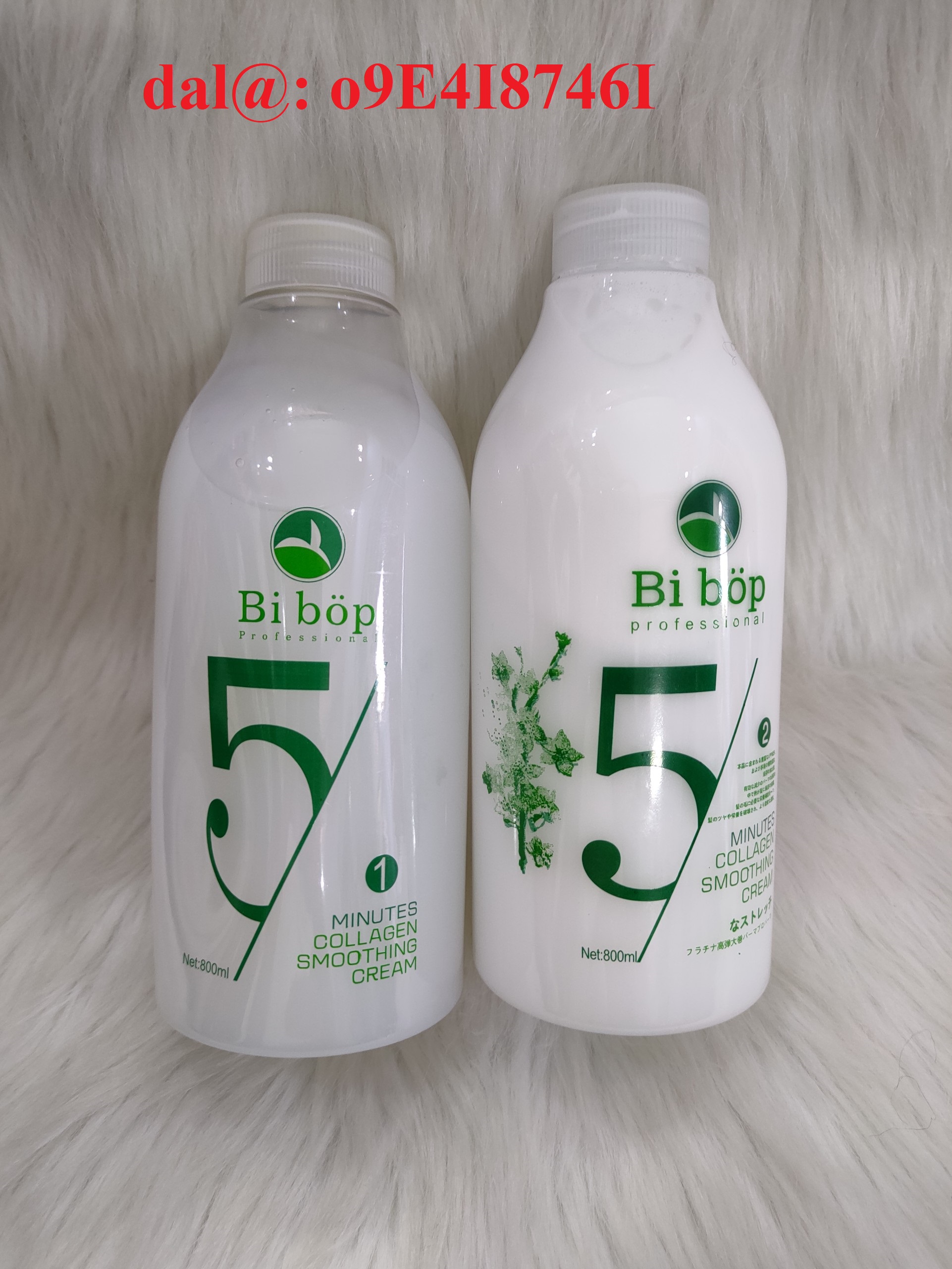 Uốn lạnh Bibop dạng kem 800ml