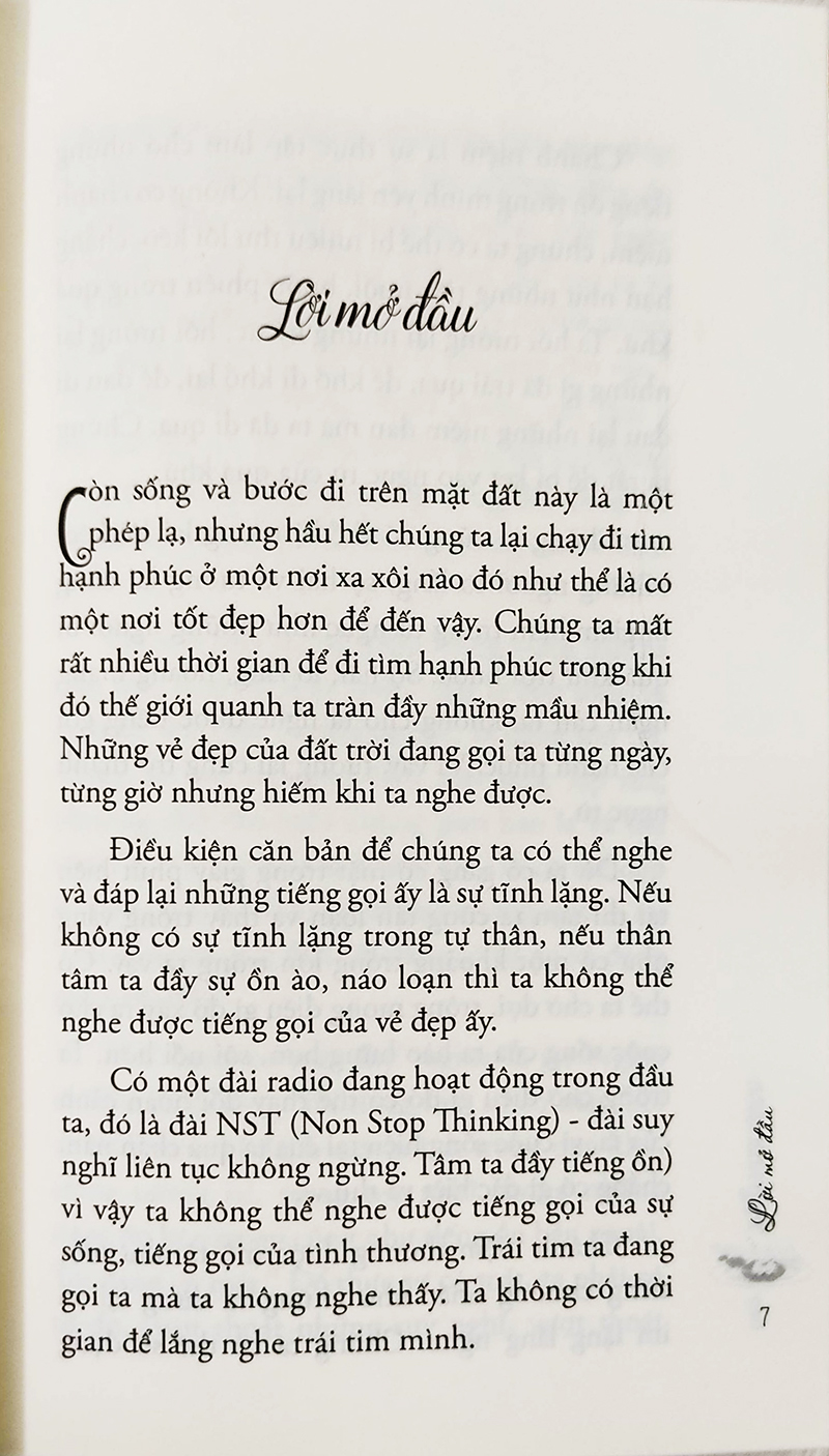 Sách - Tĩnh Lặng – Tác giả Thích Nhất Hạnh