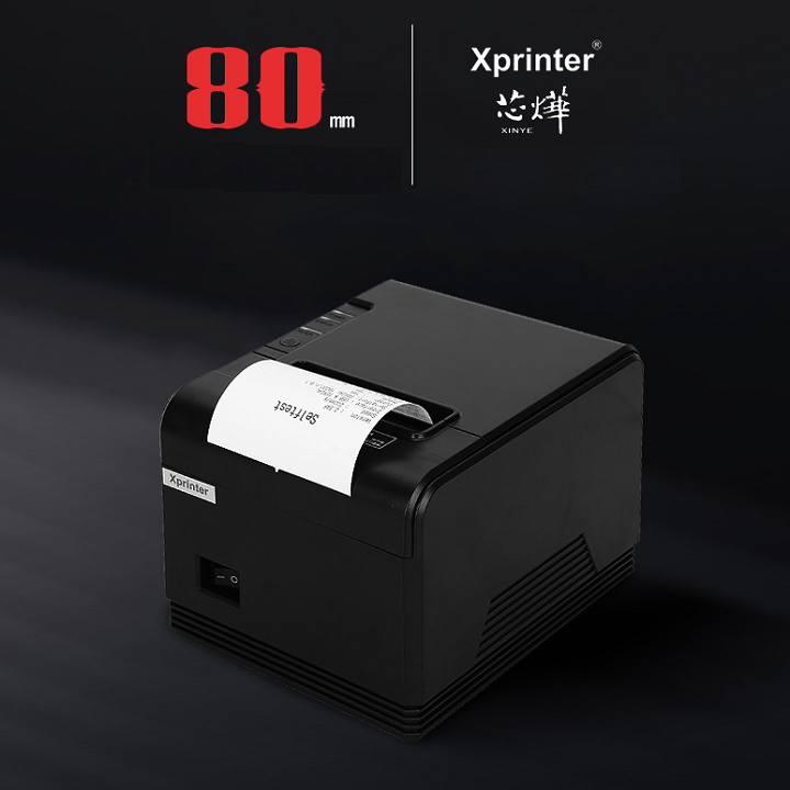 Máy in nhiệt XPrinter Q200 USB + LAN (Đen)