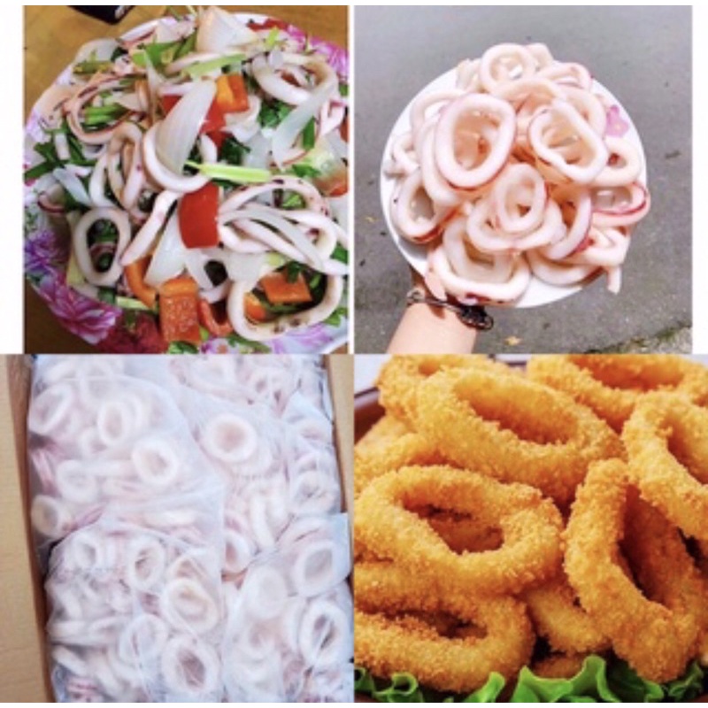 1KG MỰC VÒNG NET8 (Ship hoả tốc HCM)