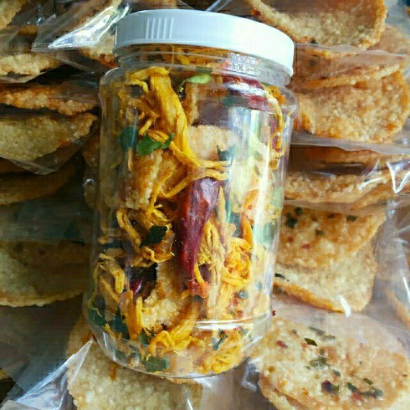 [HCM]150g cơm cháy lắc khô gà lá chanh