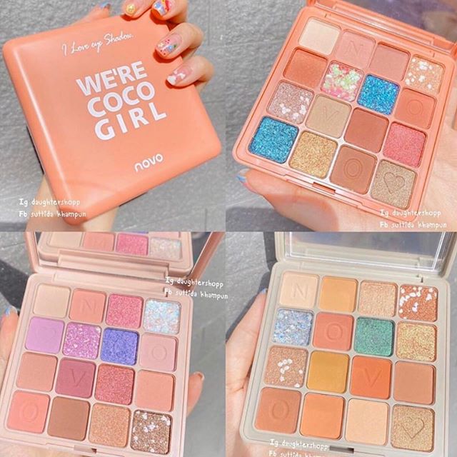 Bảng Mắt 16 ô Novo We're Coco Girl