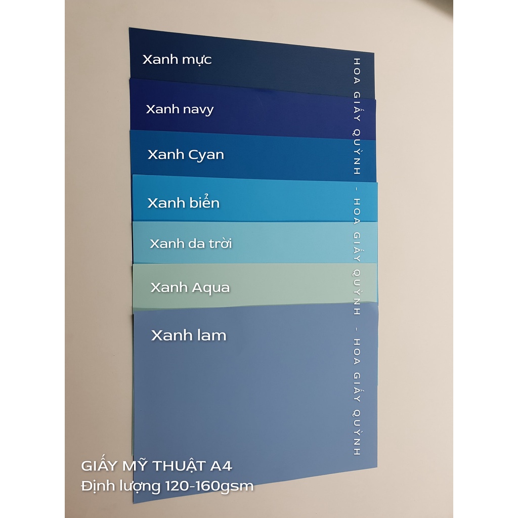 SET 50 tờ giấy mỹ thuật A4 120gsm