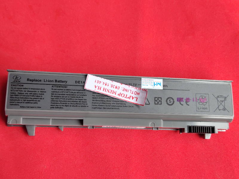 Pin laptop Dell Latitude E6510, Pin  Dell Latitude E6510