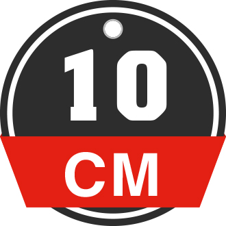 Combo logo 10 years long distance vehicle sticker for traffic safety car stickers