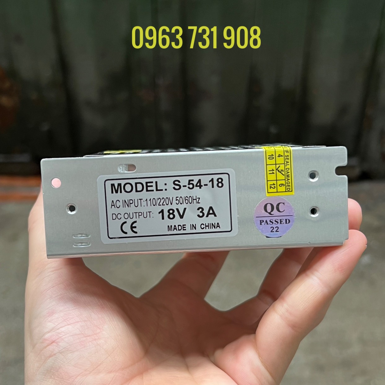 Nguồn 18V 3A loại tốt