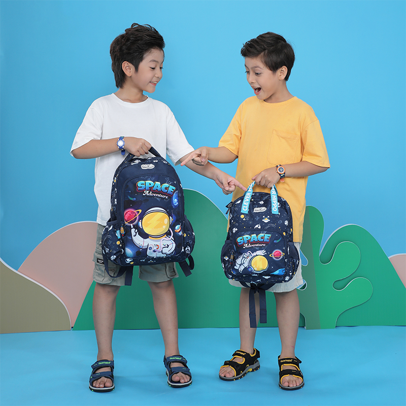 Balo Mẫu Giáo Mini Space Adventure CLEVER HIPPO BS4108/BLUE