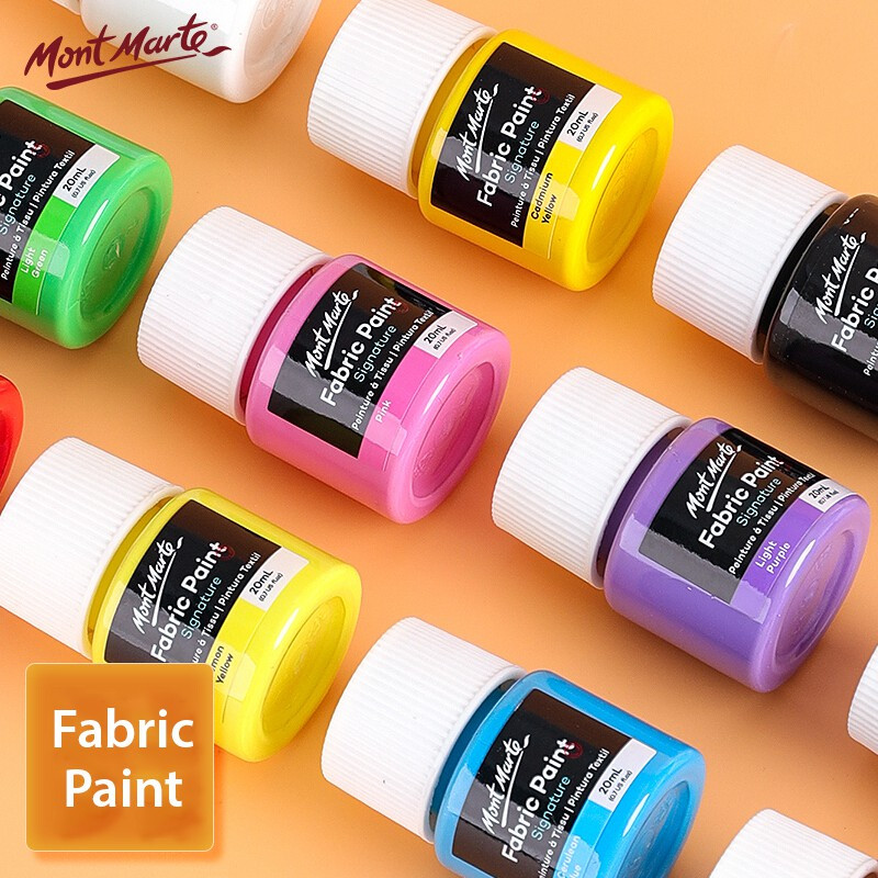 Bộ 8 Màu Vẽ Fabric Mont Marte