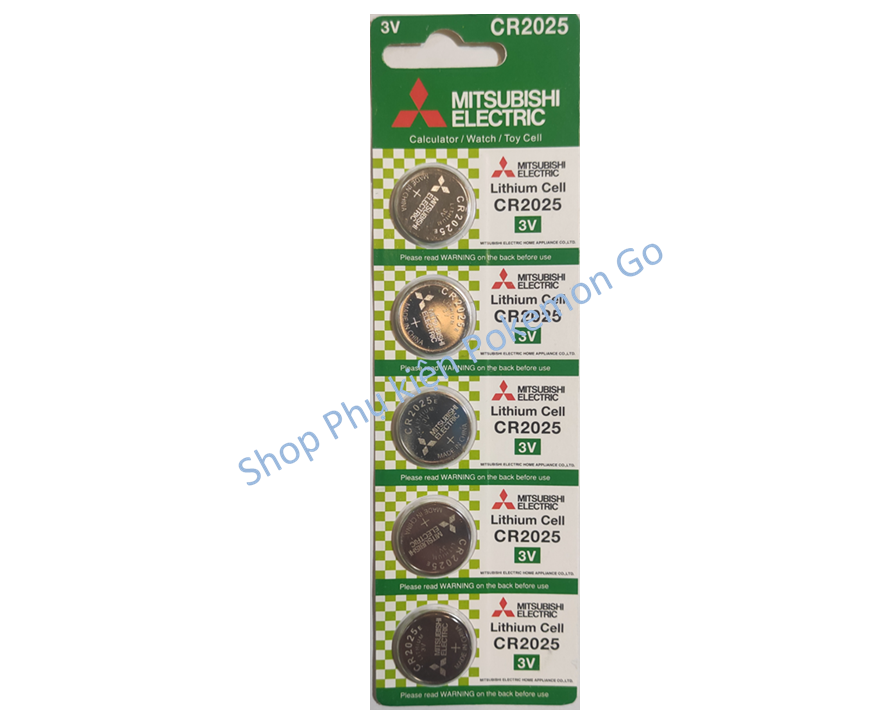 Pin cúc áo Mitsubishi Cr2032 / Cr2025 / Cr2016