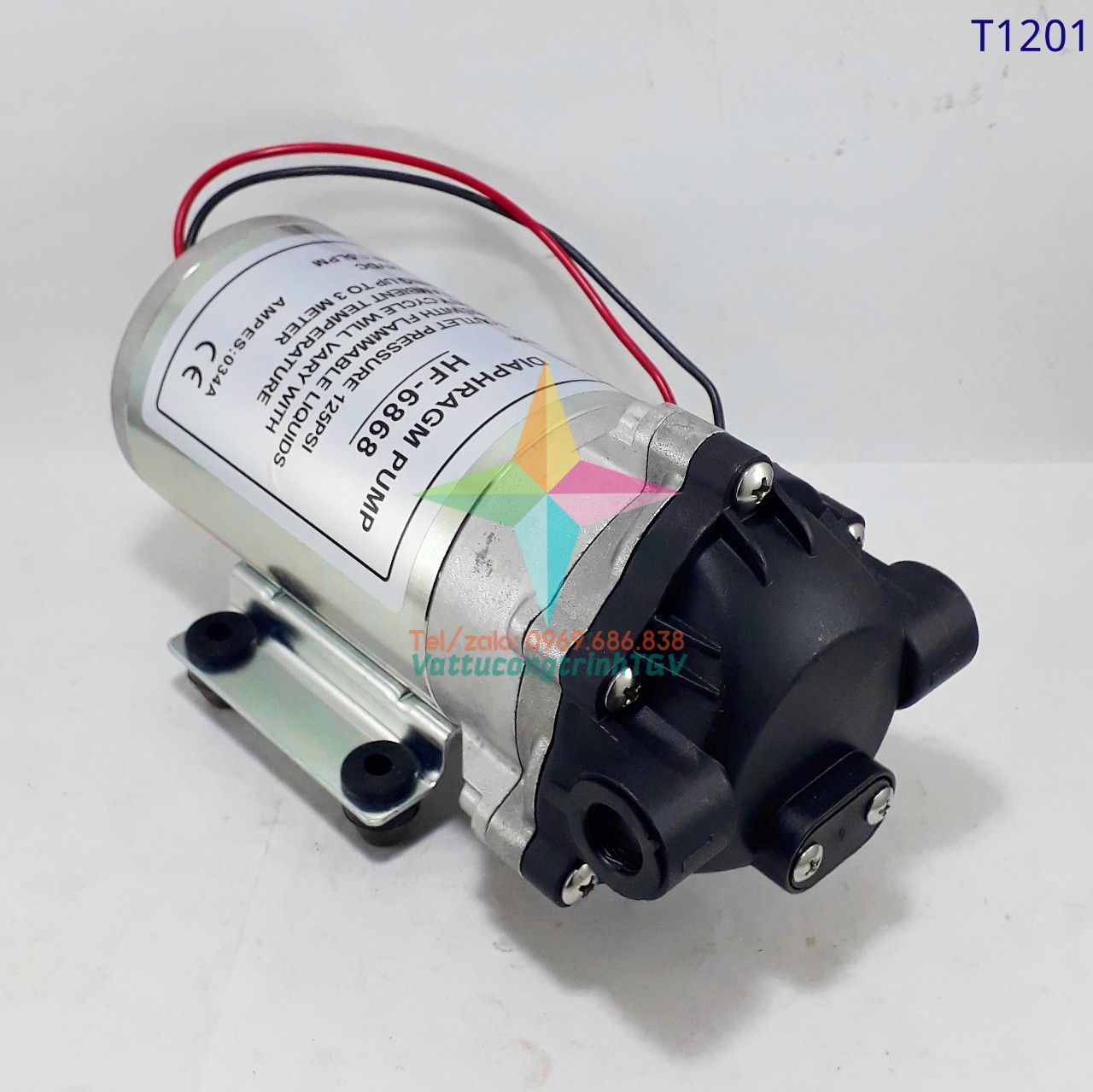 Máy bơm 24V HEADON dùng cho máy phun sương, lọc nước RO