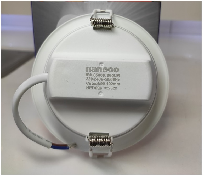 [HCM]ĐÈN LED DOWNLIGHT 9W NANOCO / ECO SERIES - NED096 / NED094 / NED093 / NED 096