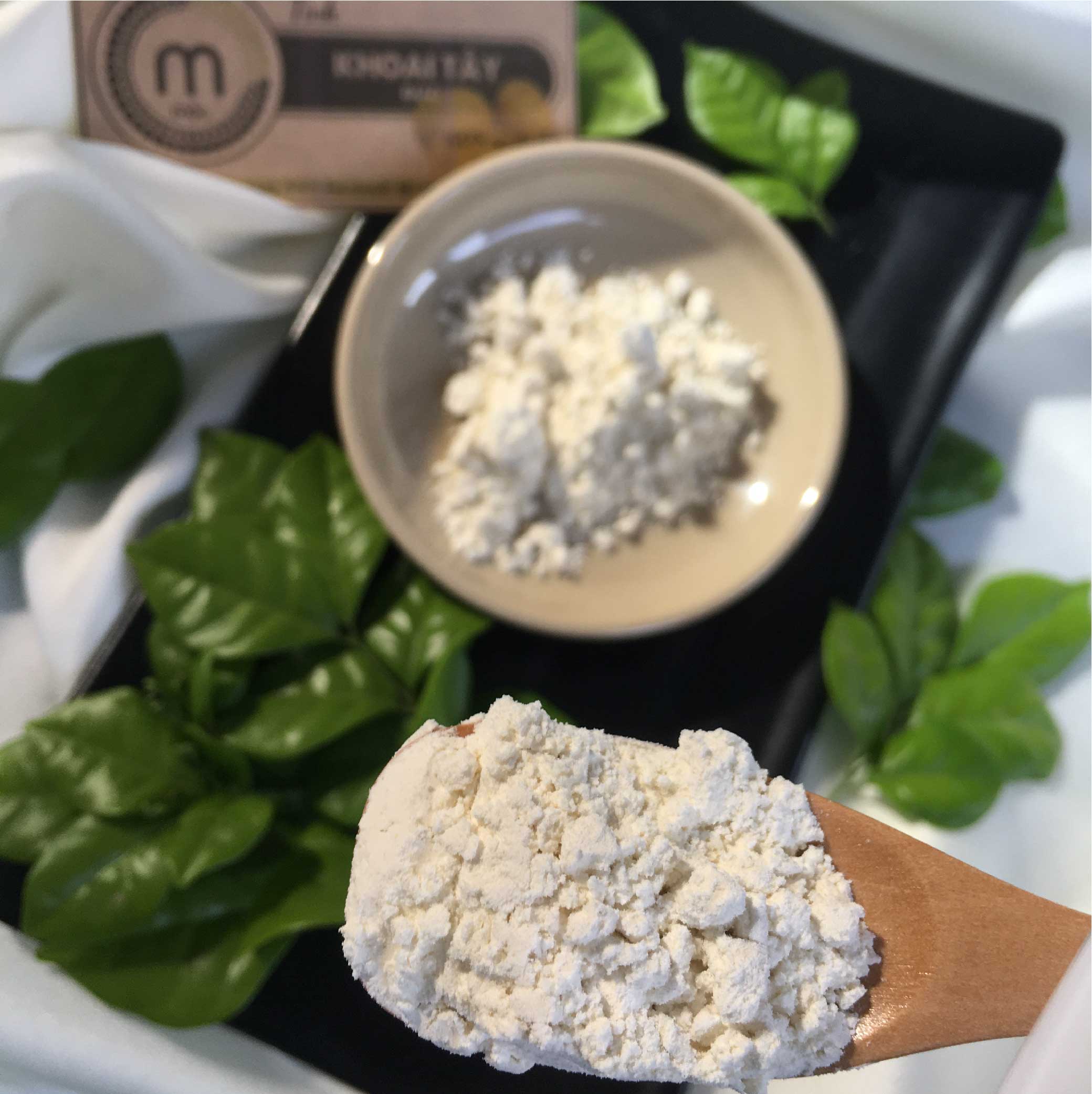 Tinh bột khoai tây đắp mặt nạ dưỡng da trắng hồng tăng cường collagen làm mờ nếp nhăn mask dùng thử túi 10g và chai 100ml, 200ml