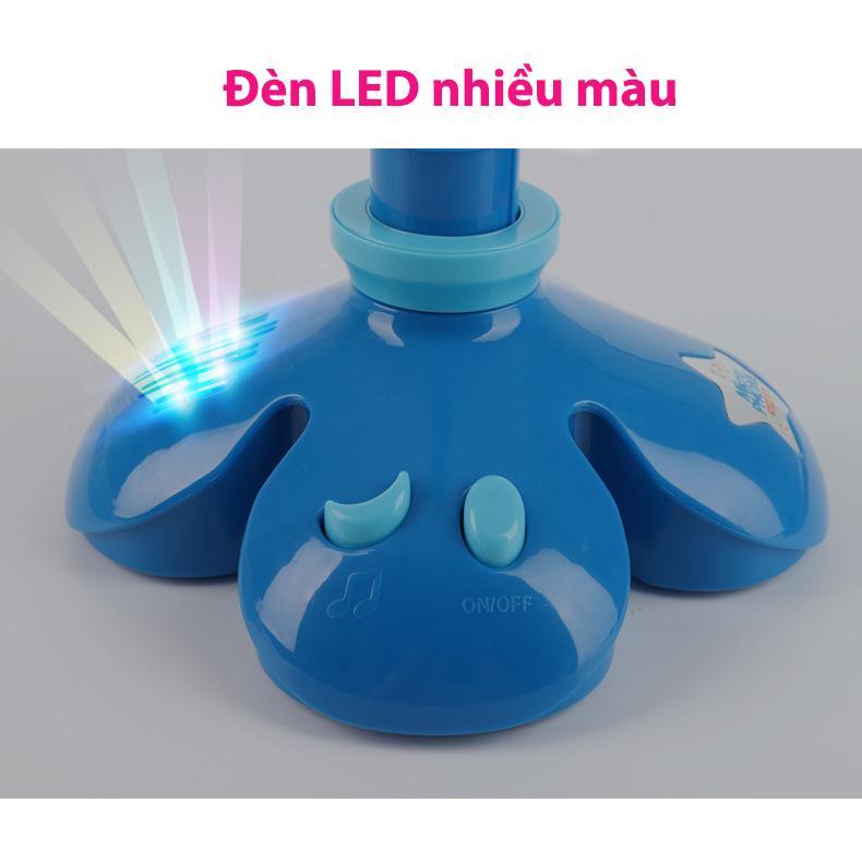 Mic hát karaoke đơn có giá đỡ Microphone Superlor