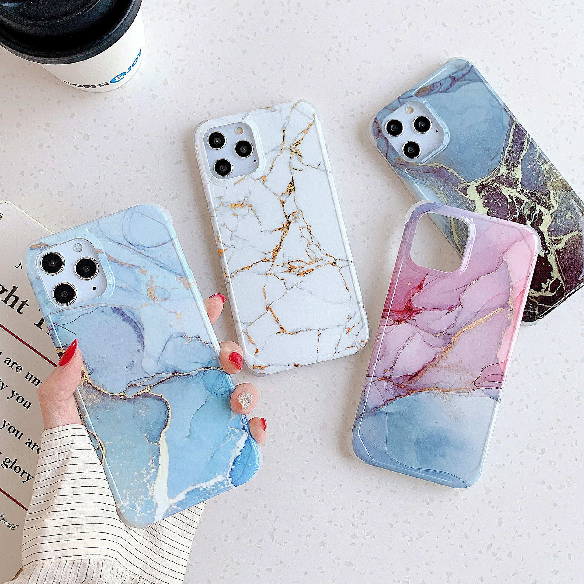 [HCM]Ốp iPhone Đá Cẩm Thạch iPhone  13 Pro Max/13/13 Pro/12 Pro Max/12/12 Pro/Xs Max/11/11 Pro Max- ốp iphone