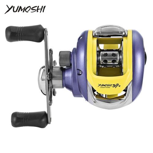 Máy ngang câu cá Yumoshi AEB201 vàng xanh