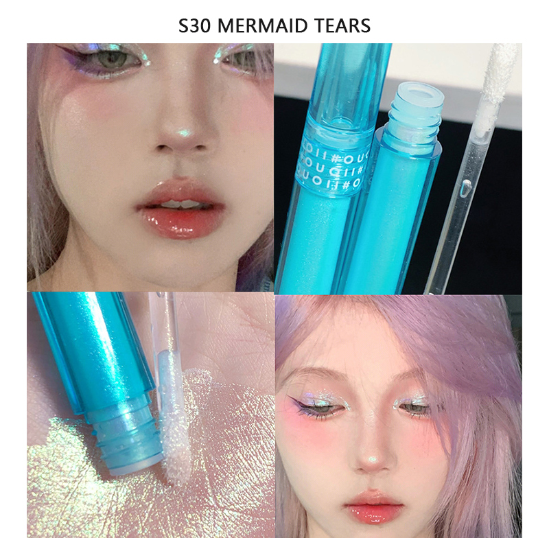 Chất lỏng Eyeshadow Shining Sequin Pearlescent Lying Silkworm Chất lỏng Eyeshadow Mỹ phẩm YVETTERY