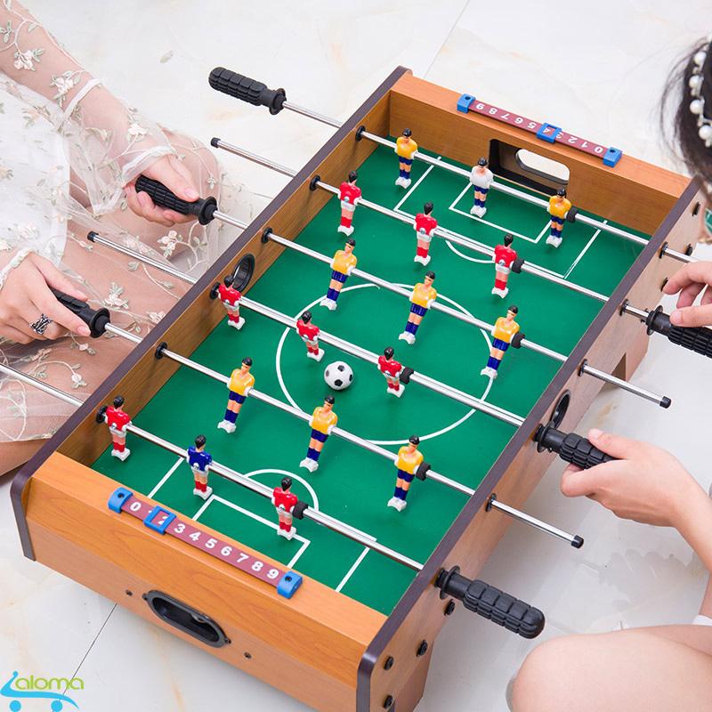 đồ chơi bàn bi lắc bóng đá cỡ lớn table top football ttf-69 bằng gỗ 70 40cm 10
