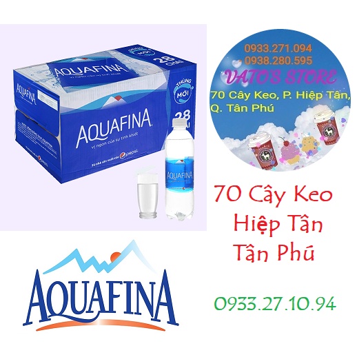 Thùng 28 chai nước tinh khiết AQUAFINA 500ml Nước Suối Aquafina 500ml 28