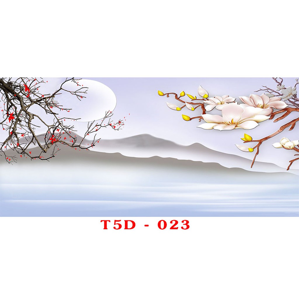 Tranh 3d bể cá mã t5d-023 kt