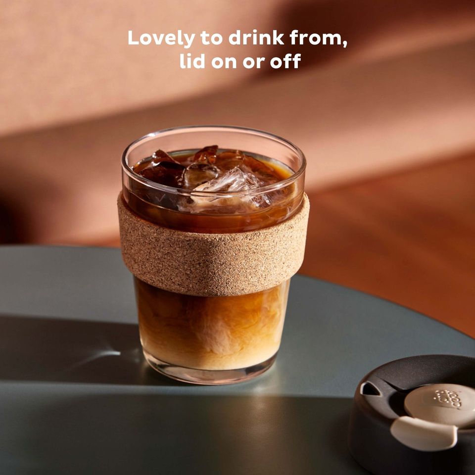 Ly Thủy Tinh Tái Sử Dụng KeepCup Cork Glass Reusable Cup