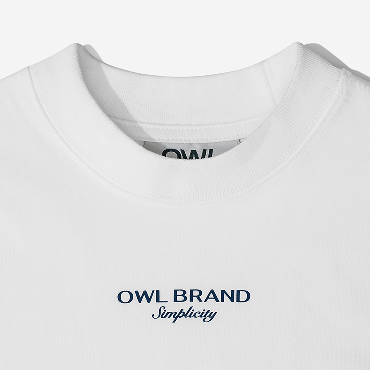 Áo thun nữ Owlbrand Simlicity/Trắng