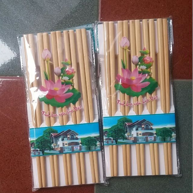 Combo 20 chiếc đũa-đũa gỗ ổi trắng đẹp