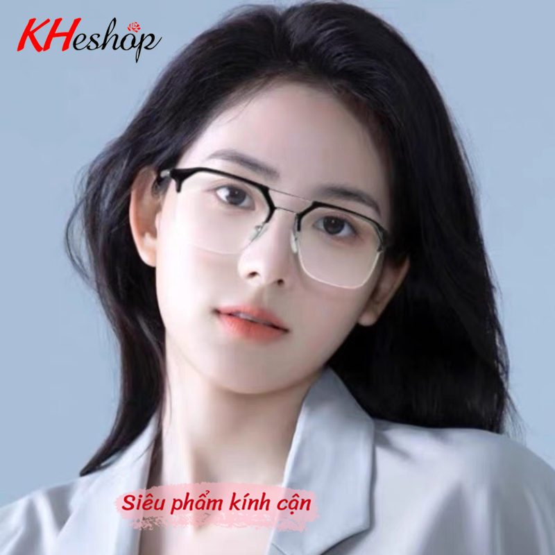 Kính cận thị form to, gọng Hợp Kim cao cấp đủ độ cận thị mã Y0902