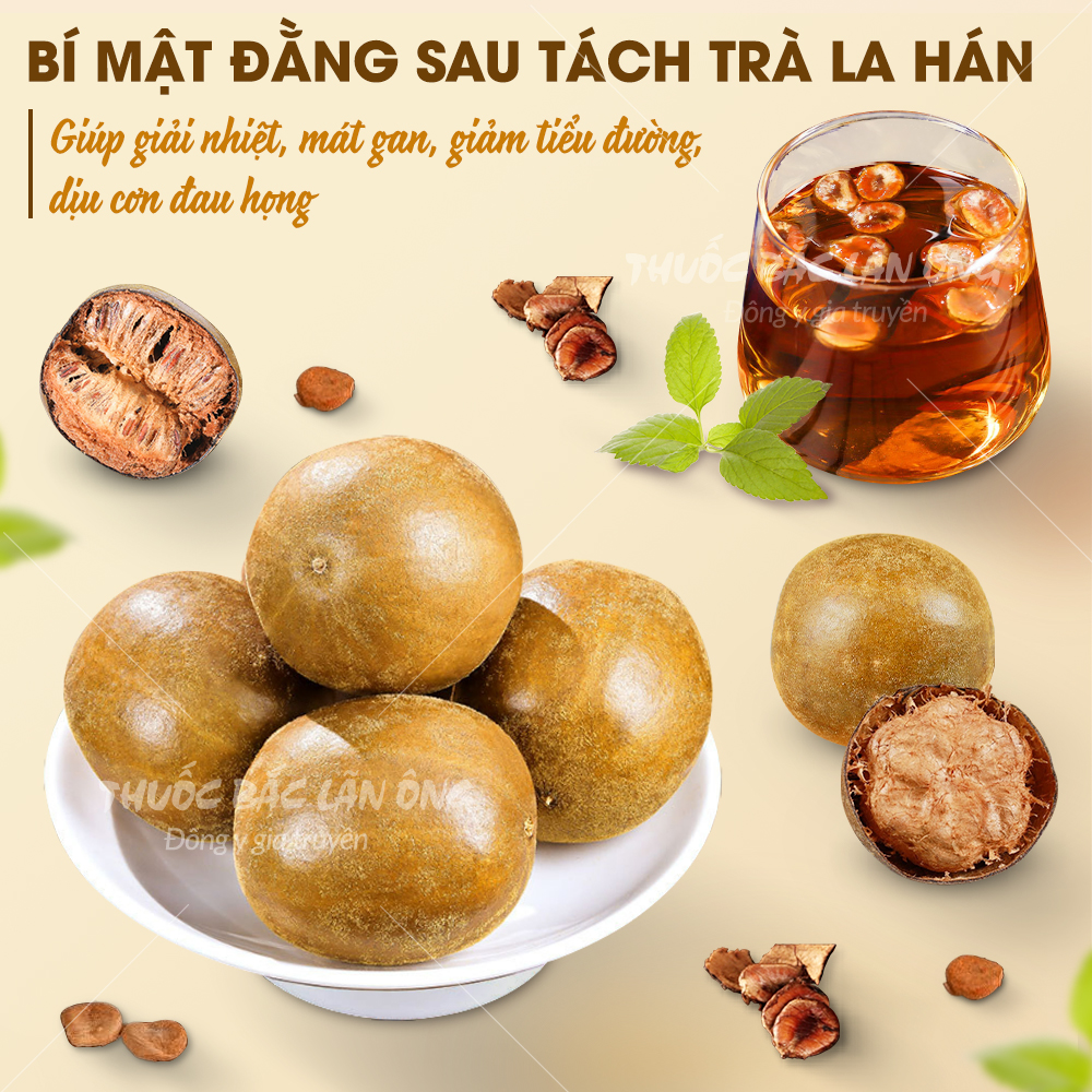 10 Quả La Hán (La Hán Trái To Già)