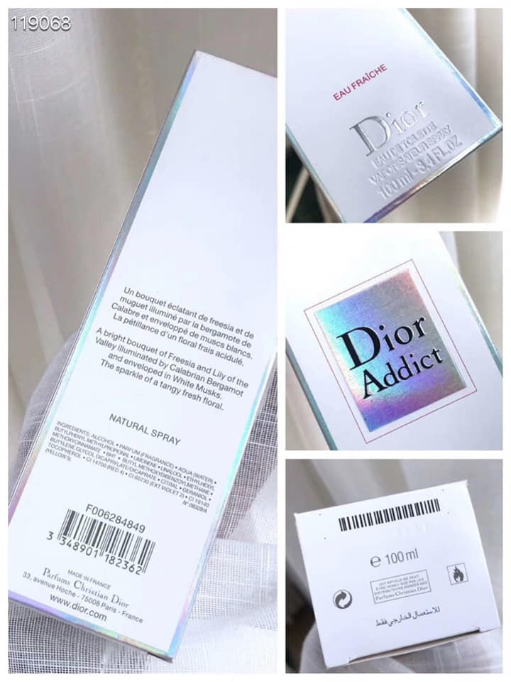 [HCM]Nước Hoa Nữ Dior Addict Eau Fraiche EDT 100ml
