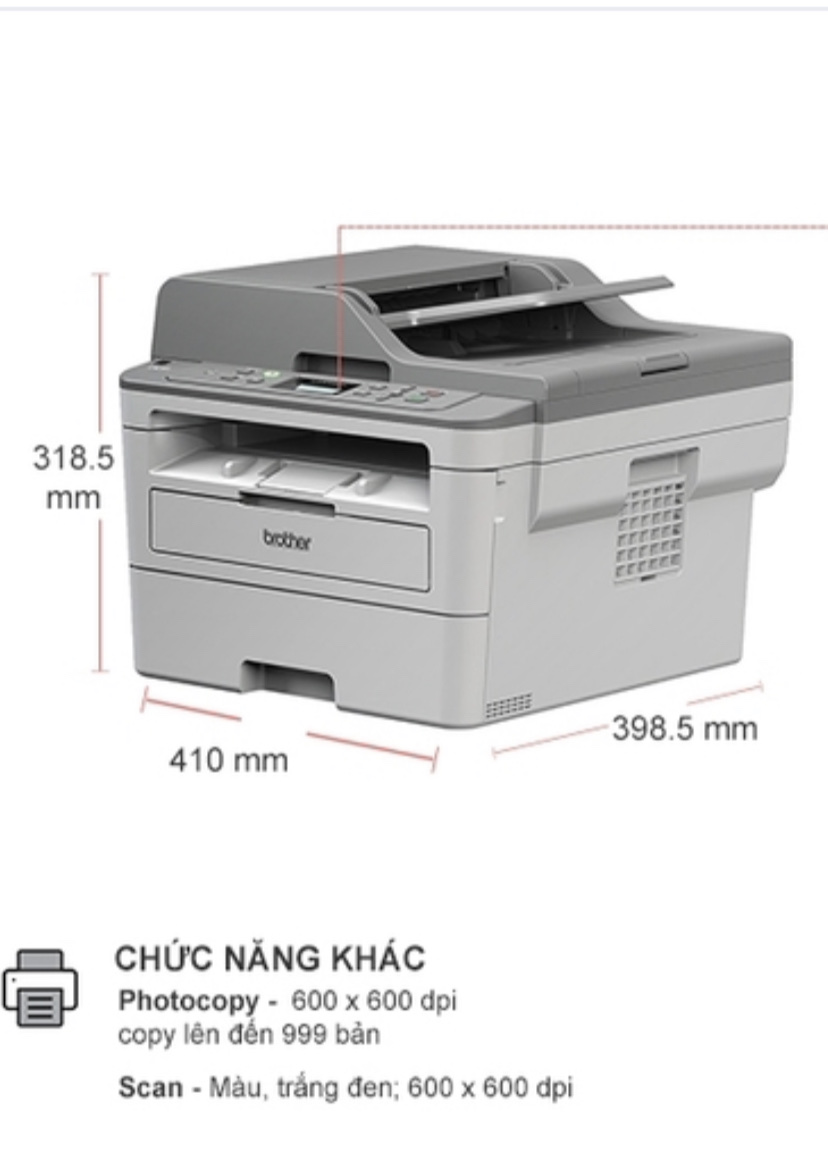 Máy in đa năng laser Brother DCP-B7535DW