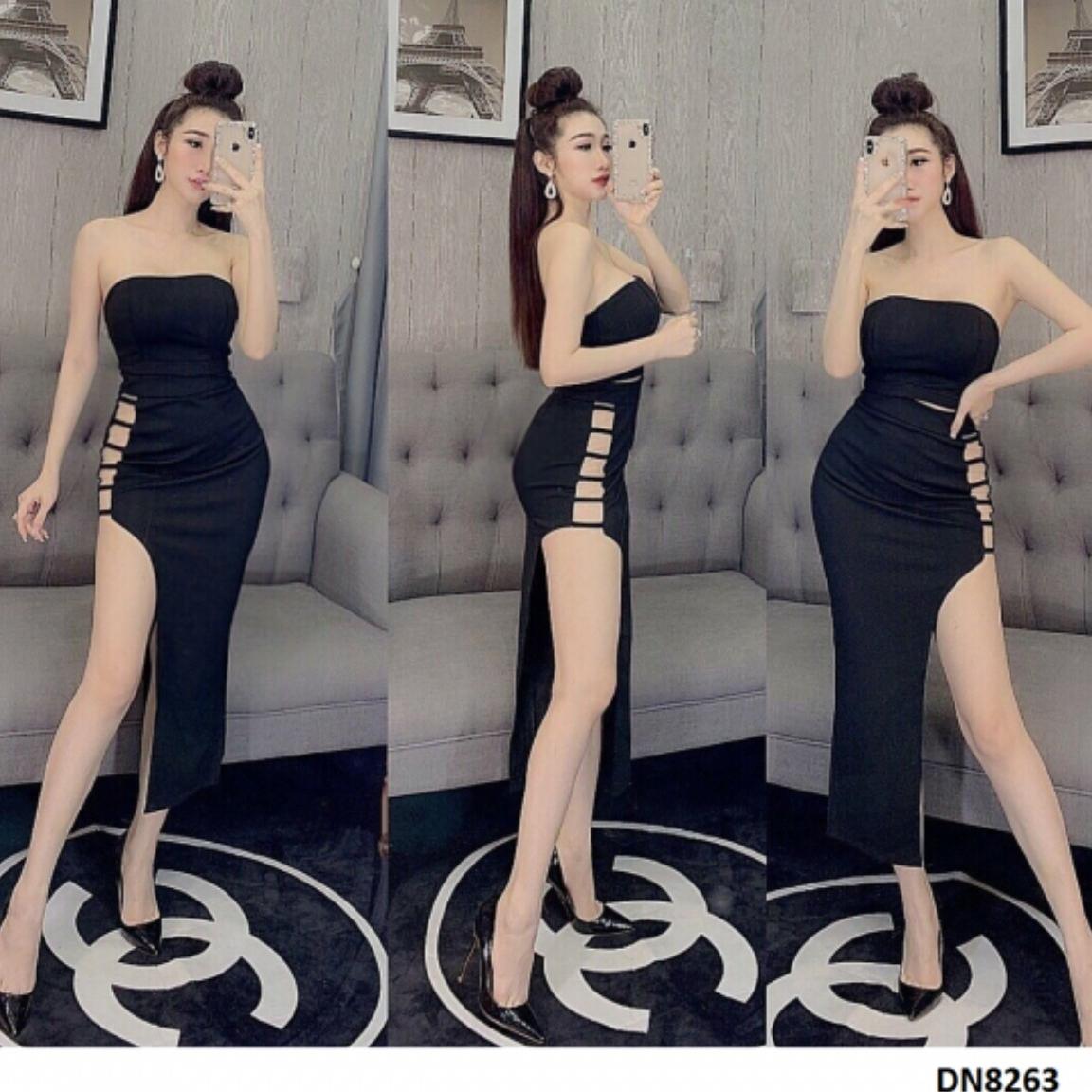 Đầm body maxi cúp ngực  sexy