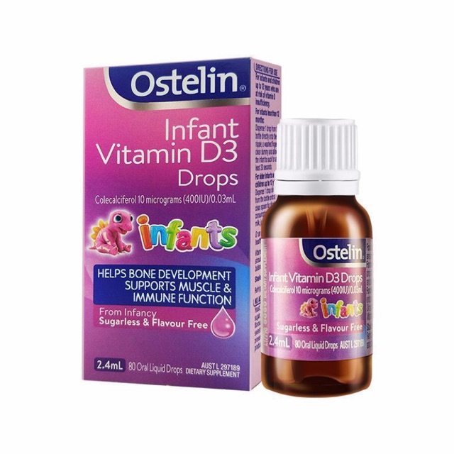 Ostelin D3 Drops 2.4ml (80 drops)
