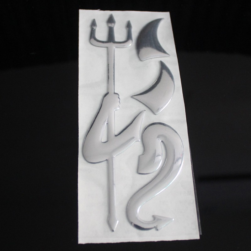 Bộ miếng dán hình Ác Quỷ 3D