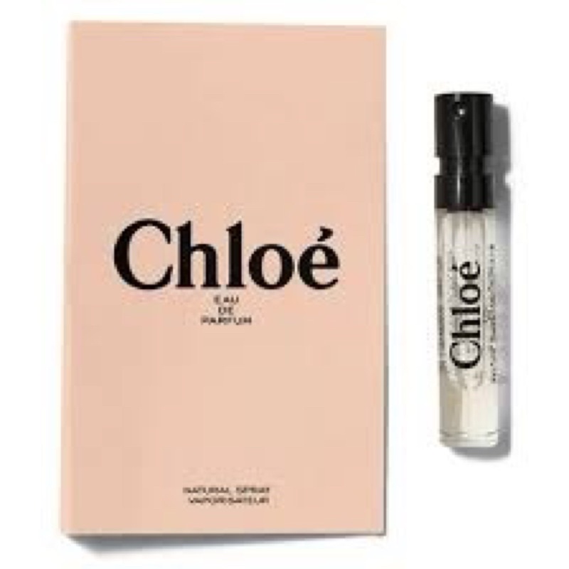 Vial, mẫu thử nước hoa Chloe Eau de Parfum Naturelle minisize