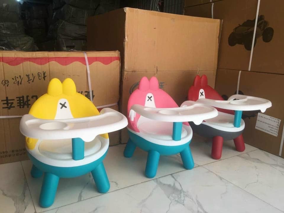 Ghế ngồi ăn cho bé hình heo Peppa / GẤU