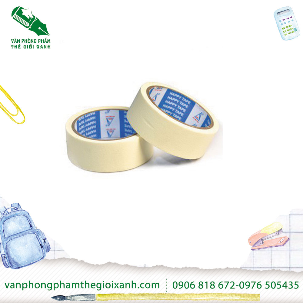 BĂNG KEO GiẤY 5F 22 YARD (CUỘN)