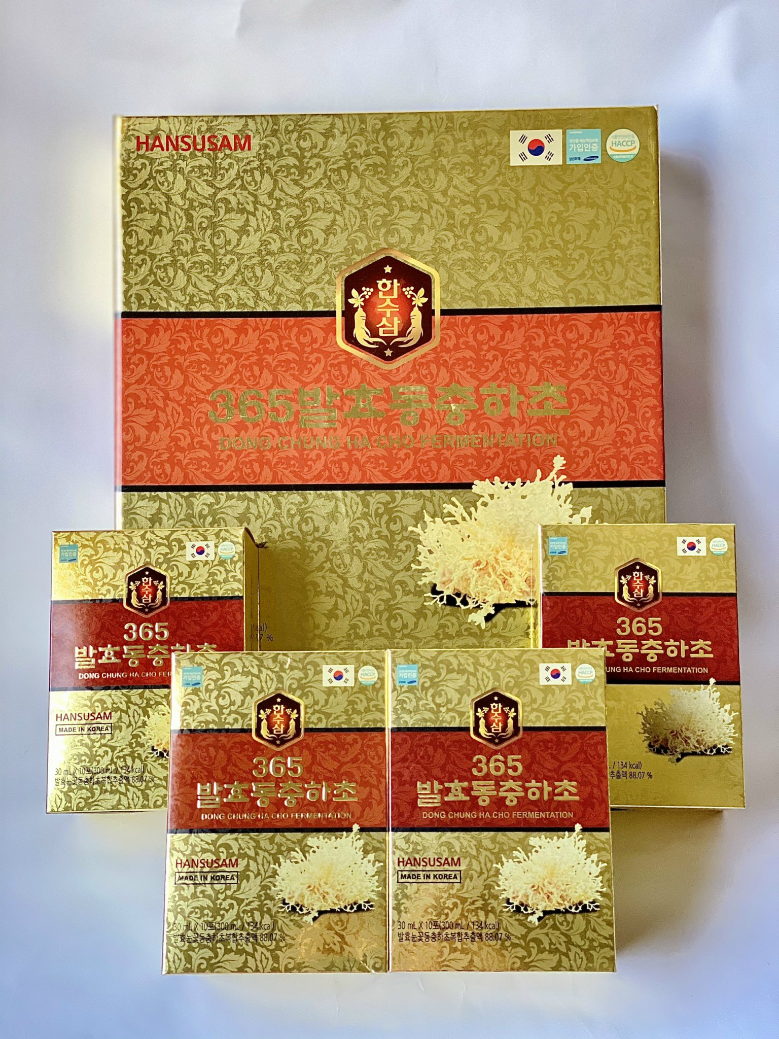 NƯỚC ĐÔNG TRÙNG HẠ THẢO HÀN QUỐC (HỘP 60 GÓI) -DATE T2/2025