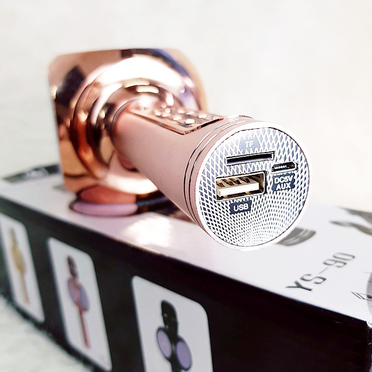 Mic Hát Karaoke Bluetooth YS90 (Giao Màu Ngẫu Nhiên)