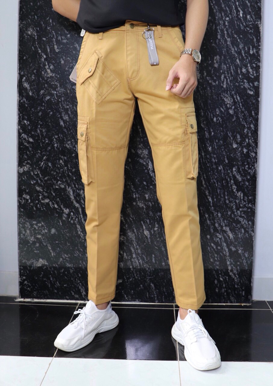 Quần nam kaki dài túi hộp cao cấp KENSTORE89 ATV141