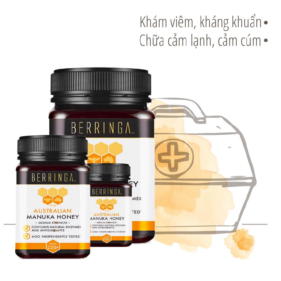 Mật ong Manuka 500g MGO 220+