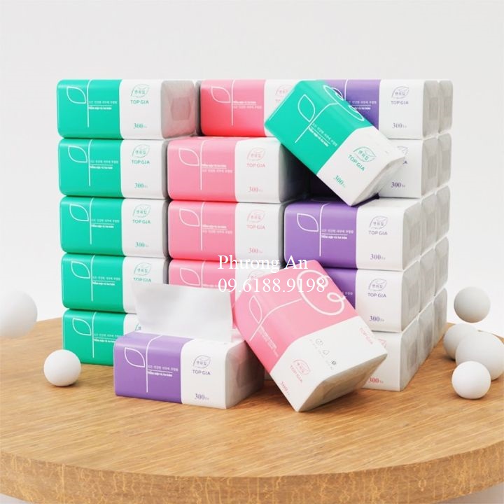 Giấy ăn gấu trúc sợi tre siêu dai